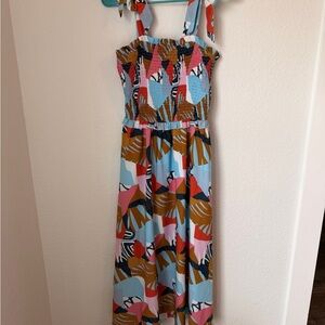 Colorful Kids One Piece Dress